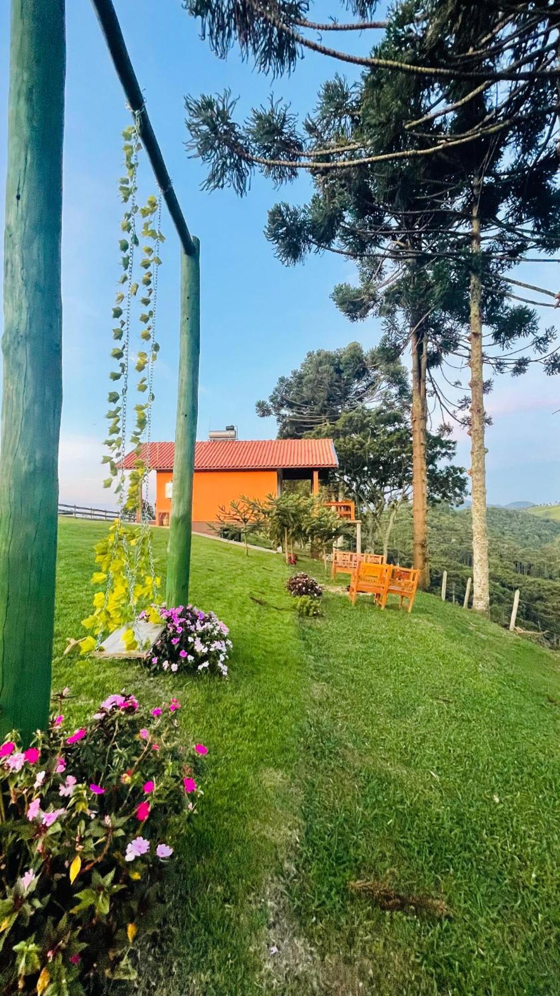 Chales Vale Das Araucarias Bairro Dos Oncas Gonçalves Exteriör bild